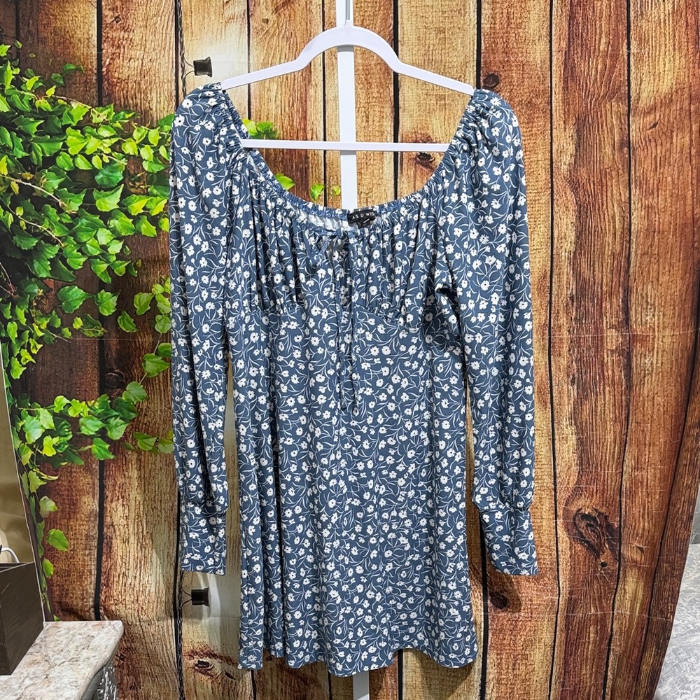 As U Wish Long Sleeve Dress Size L